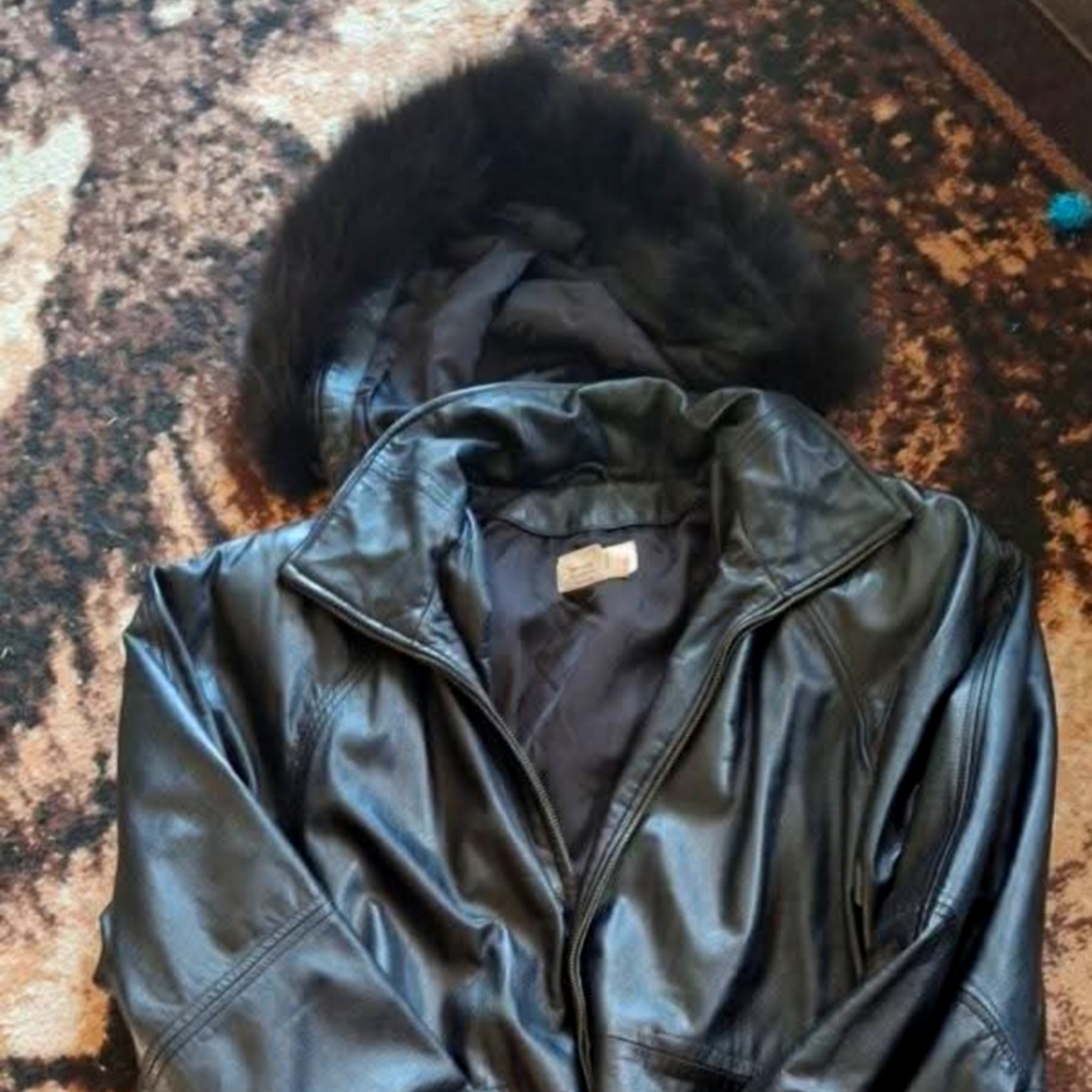 Blushe Leather Coat